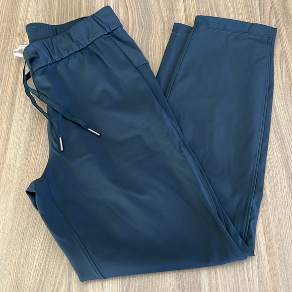 CRZ YOGA Womens 4-Way Stretch Ankle Golf 7/8 Athletic Pants Navy Size 8-10 - Picture 3 of 10